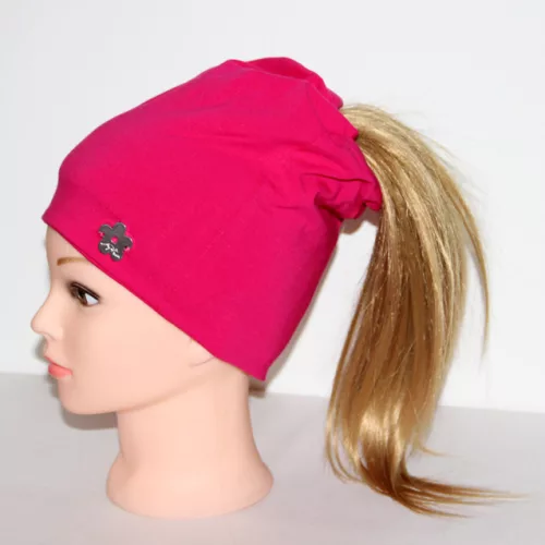 gyerek sapka copf nyílással