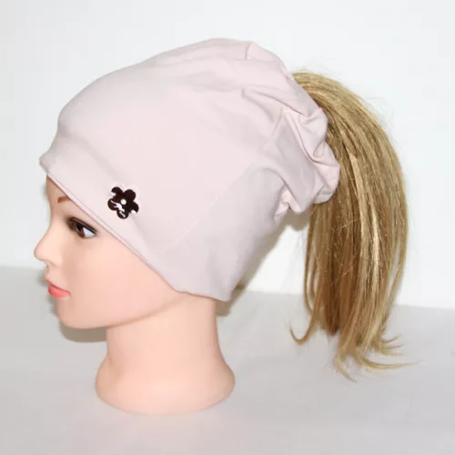 gyerek sapka copf nyílással