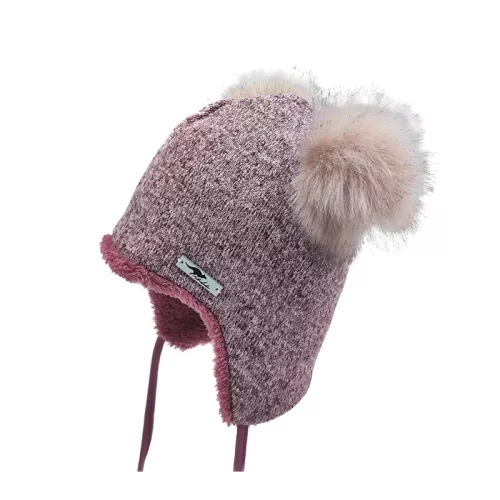 Téli gyerek megkötős sapka - myska