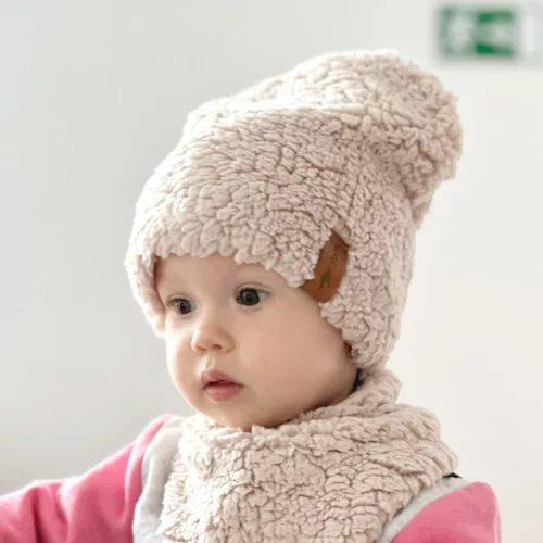 Téli beanie gyerek sapka - andy sherpa