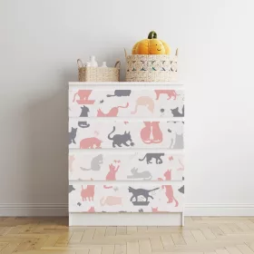 IKEA MALM bútormatrica - macskás történetek