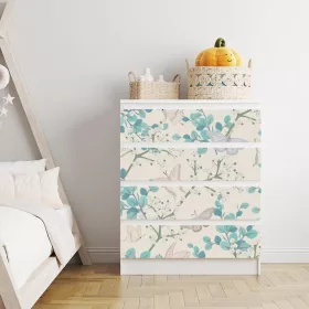 IKEA MALM bútormatrica - fényes ágak és pillangók