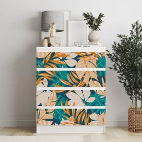 IKEA MALM bútormatrica - levelek napsütésben