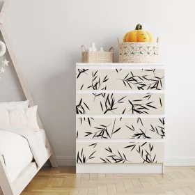 IKEA MALM bútormatrica - kis bambusz ágak