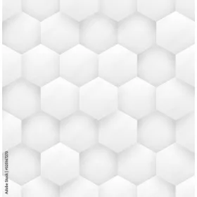 IKEA MALM bútormatrica - fehér 3d-s hexagonok