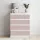 IKEA MALM bútormatrica - rózsaszín hexagonok