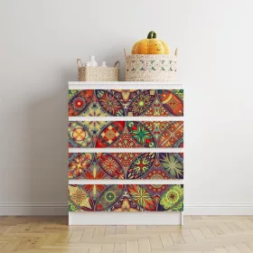 IKEA MALM bútormatrica - mandala