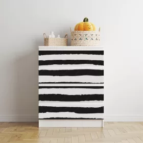 IKEA MALM bútormatrica - vízszintes egyenetlen vonalak