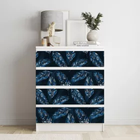 IKEA MALM bútormatrica - ragyogó trópusi levelek