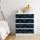 IKEA MALM bútormatrica - elegáns virágos damaszt