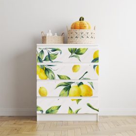 IKEA MALM bútormatrica - sárga citromok