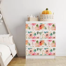 IKEA MALM bútormatrica - édes nyári virágok