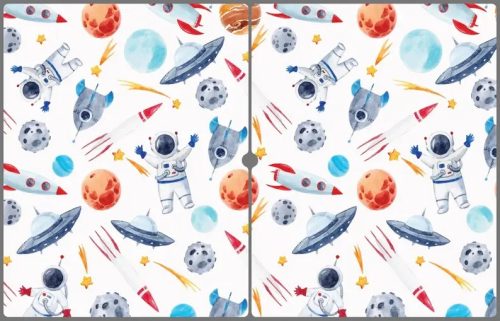 IKEA FLISAT asztal bútormatrica - Asztronauta az űrben