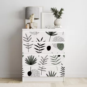 IKEA MALM bútormatrica - skandináv stílusú levelek