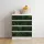 IKEA MALM bútormatrica - sötét dzsungel