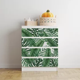 IKEA MALM bútormatrica - pálmalevelek