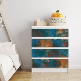 IKEA MALM bútormatrica - bronz a szakadékban