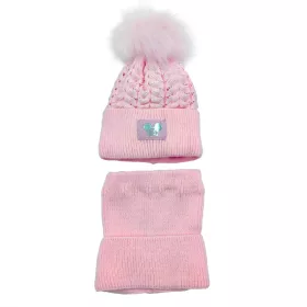 Téli gyerek sapka, körsál szett - minnie