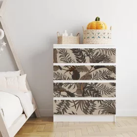 IKEA MALM bútormatrica - levelek a vanílián