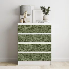 IKEA MALM bútormatrica - zöld növényzet