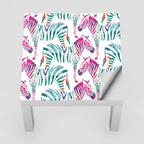 IKEA LACK asztal bútormatrica - absztrakt zebra