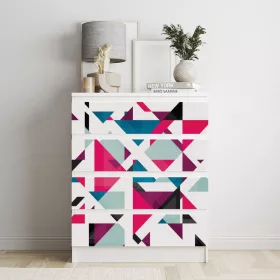   IKEA MALM bútormatrica - különböző méretű háromszögek