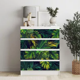 IKEA MALM bútormatrica - fényes dzsungel