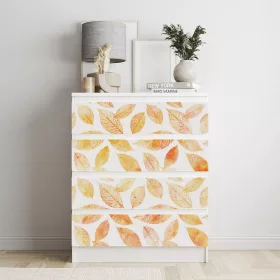 IKEA MALM bútormatrica - arany őszi levelek