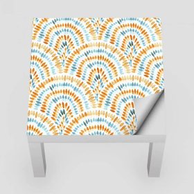 IKEA LACK asztal bútormatrica - absztrakt szivárvány