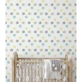 Gyerekszoba falmatrica - Firkált pöttyök