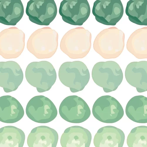 Gyerekszoba falmatrica - Zöld pöttyök